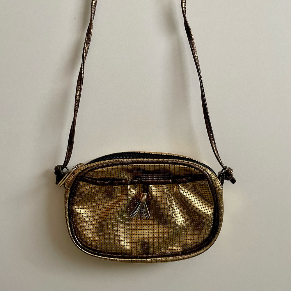 Vintage Gold Disco Style Bag